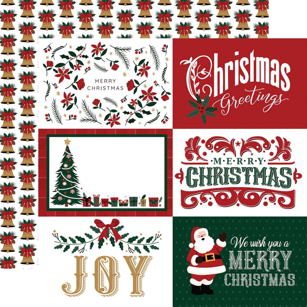 Echo Park Santa Claus 12x12 Inch Collection Kit (SC457016) Echo Park Santa Claus 12x12 Inch Collection Kit (SC457016)