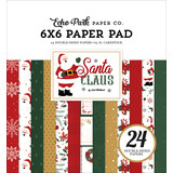 Echo Park Santa Claus 6x6 Inch Paper Pad (SC457023)