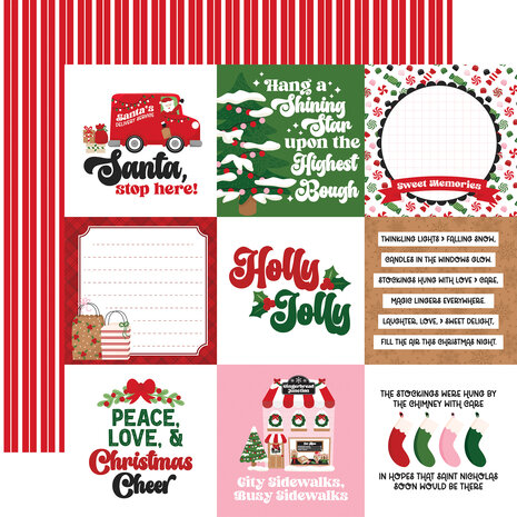 Echo Park Santa's Christmas Delivery 12x12 Inch Collection Kit (SCD459016)