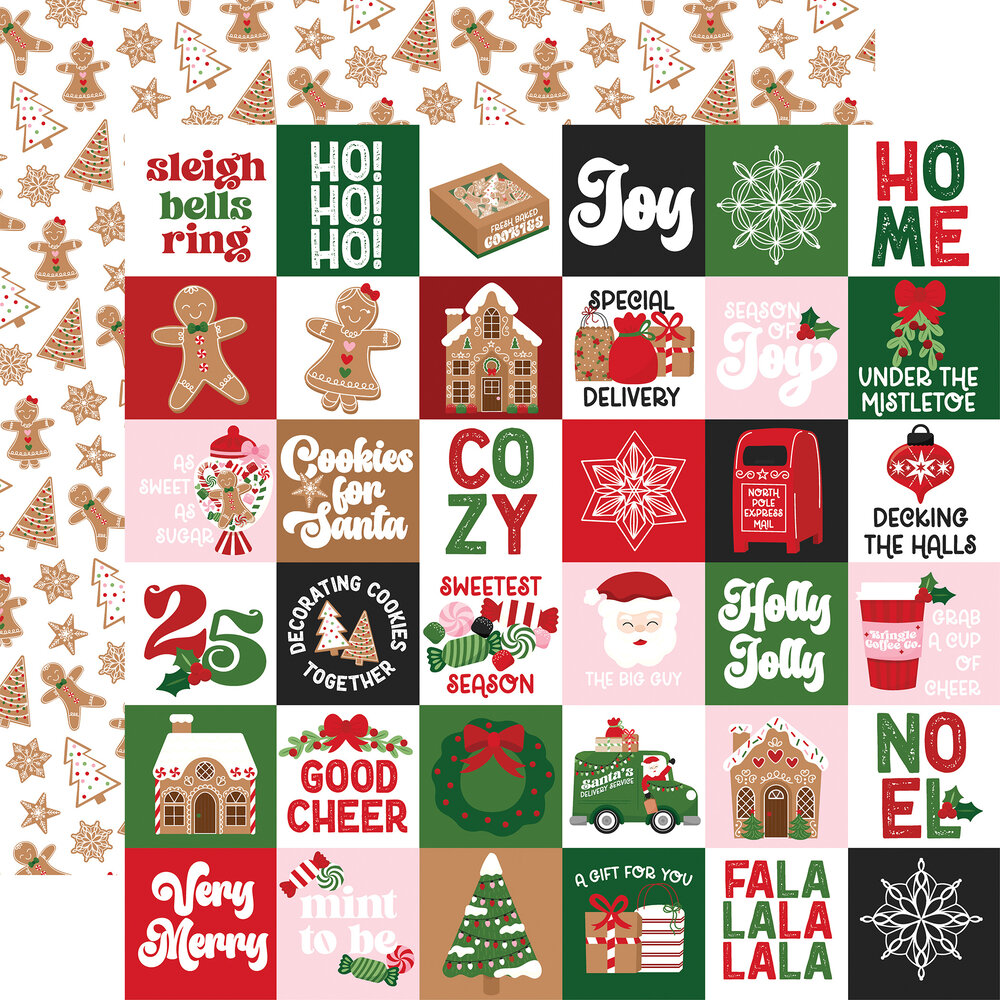 Echo Park Santa's Christmas Delivery 12x12 Inch Collection Kit (SCD459016)