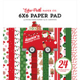 Echo Park Santa's Christmas Delivery 6x6 Inch Paper Pad (SCD459023)