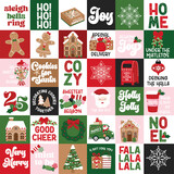 Echo Park Santa's Christmas Delivery 12x12 Inch Element Sticker (SCD459014)