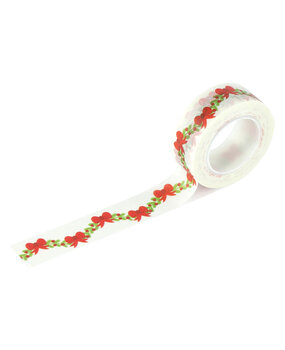Echo Park Santa's Christmas Delivery Washi Tape Holly And Bows Garland (SCD459026) Echo Park Santa's Christmas Delivery Washi Tape Holly And Bows Garland (SCD459026)