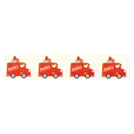 Echo Park Santa's Christmas Delivery Washi Tape Santa's Delivery Truck (SCD459027) Echo Park Santa's Christmas Delivery Washi Tape Santa's Delivery Truck (SCD459027)