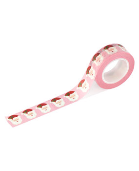 Echo Park Santa's Christmas Delivery Washi Tape Pink Jolly Santa (SCD459037) Echo Park Santa's Christmas Delivery Washi Tape Pink Jolly Santa (SCD459037)