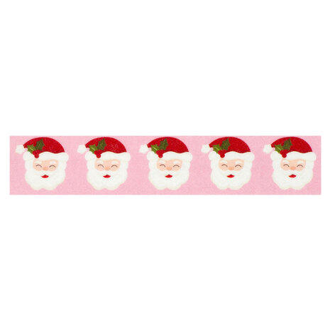 Echo Park Santa's Christmas Delivery Washi Tape Pink Jolly Santa (SCD459037) Echo Park Santa's Christmas Delivery Washi Tape Pink Jolly Santa (SCD459037)