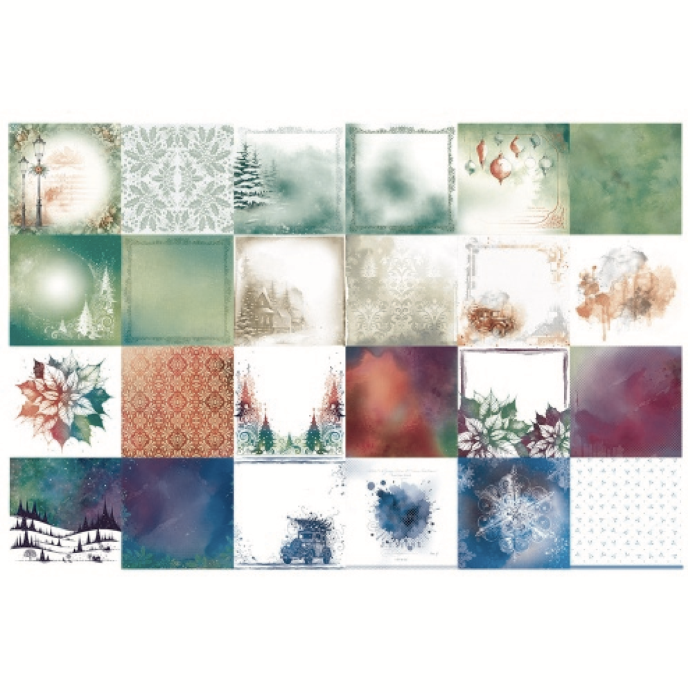 Arden Creative Studio Vintage Christmas 8x8 Inch Paper Pad (ACSPP0008) Arden Creative Studio Vintage Christmas 8x8 Inch Paper Pad (ACSPP0008)
