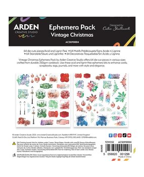 Arden Creative Studio Vintage Christmas Ephemera Pack (ACSEP0004) Arden Creative Studio Vintage Christmas Ephemera Pack (ACSEP0004)