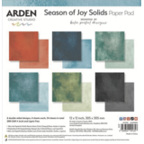 Arden Creative Studio Season of Joy 12x12 Inch Solids Paper Pad (ACSPP0010)