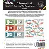 Arden Creative Studio Season of Joy Page Makers Ephemera Pack (ACSEP0006)