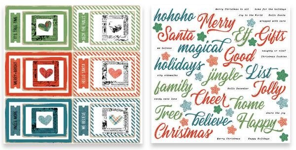 Arden Creative Studio Season of Joy Page Makers Ephemera Pack (ACSEP0006)