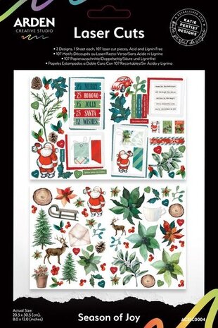 Arden Creative Studio Season of Joy Laser Cuts (ACSLC0004) Arden Creative Studio Season of Joy Laser Cuts (ACSLC0004)