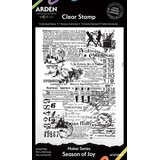 Arden Creative Studio Season of Joy 4x6 Inch Clear Stamp Set (ACSCS0014)