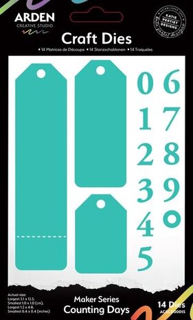 Arden Creative Studio Season of Joy Counting Days Die Set (ACSCD0015) Arden Creative Studio Season of Joy Counting Days Die Set (ACSCD0015)