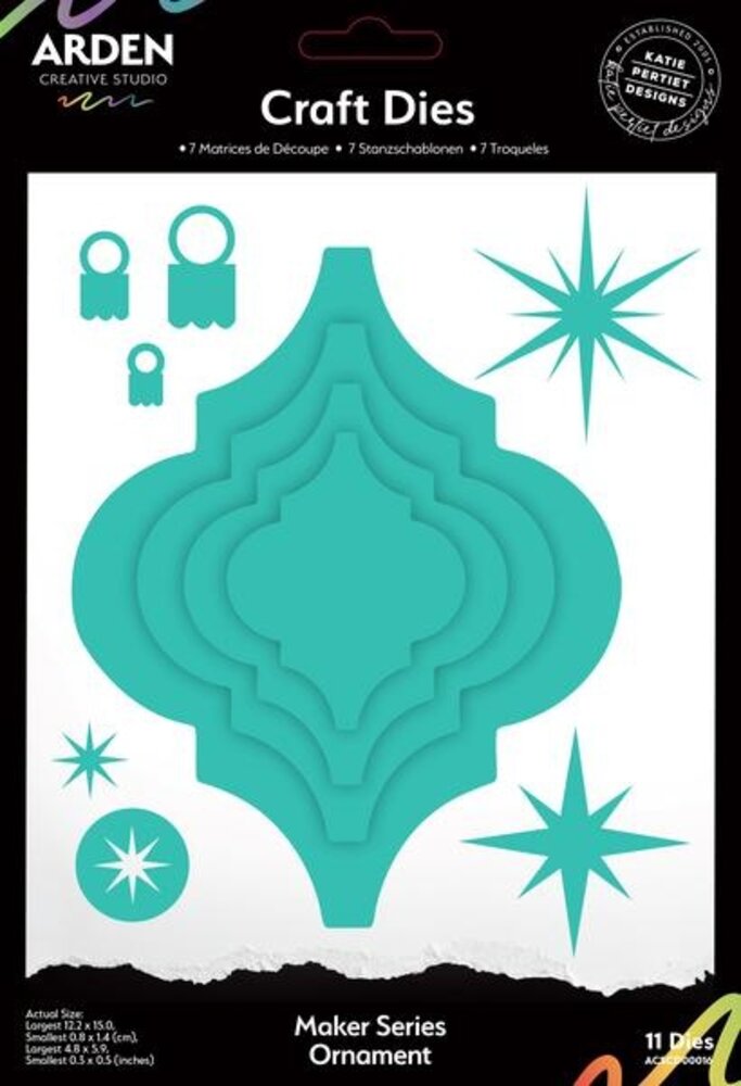 Arden Creative Studio Season of Joy Ornament Die Set (ACSCD0016)