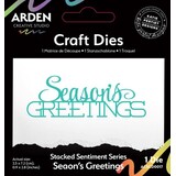 Arden Creative Studio Season of Joy Stacked Season's Greetings Die Set (ACSCD0017)
