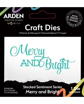 Arden Creative Studio Season of Joy Stacked Merry and Bright Die Set (ACSCD0019) Arden Creative Studio Season of Joy Stacked Merry and Bright Die Set (ACSCD0019)