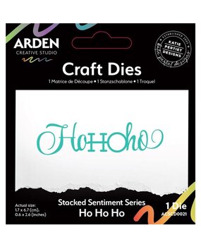 Arden Creative Studio Season of Joy Stacked Ho Ho Ho Die Set (ACSCD0021) Arden Creative Studio Season of Joy Stacked Ho Ho Ho Die Set (ACSCD0021)
