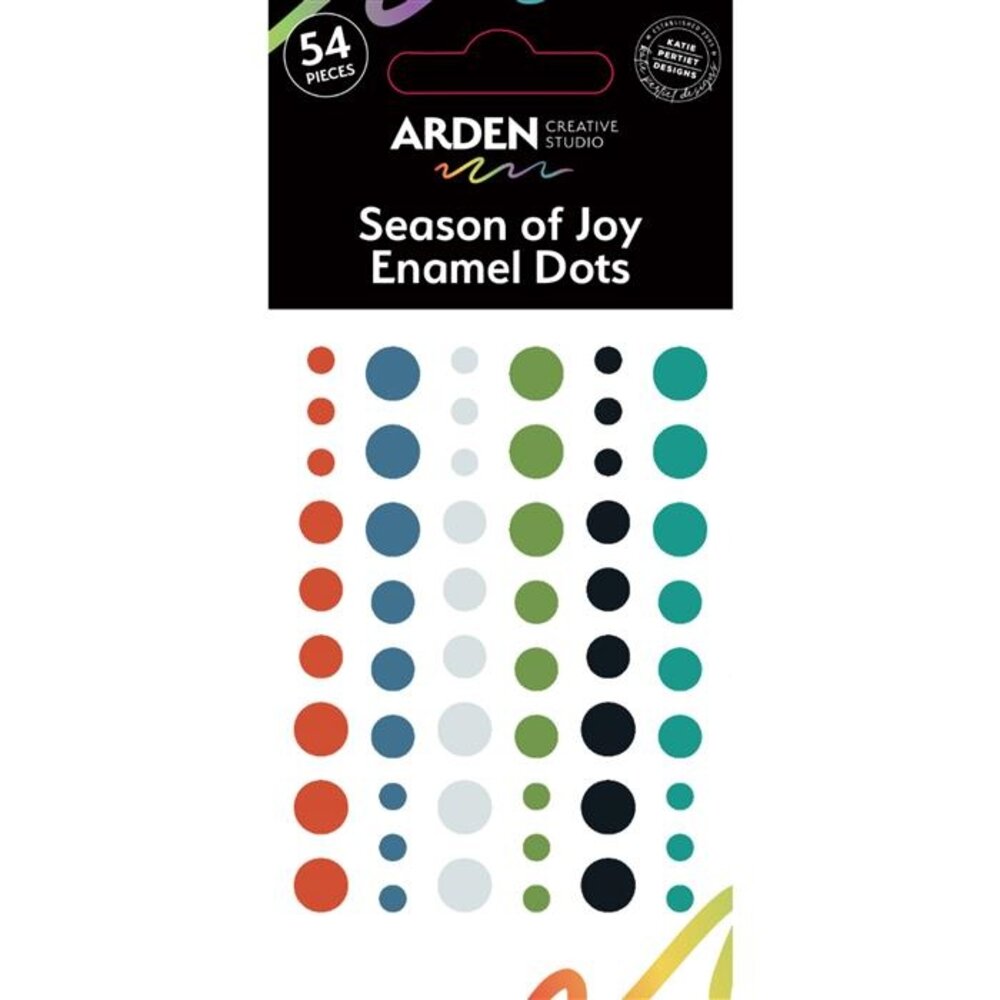 Arden Creative Studio Season of Joy Enamel Dots (ACSED0003)