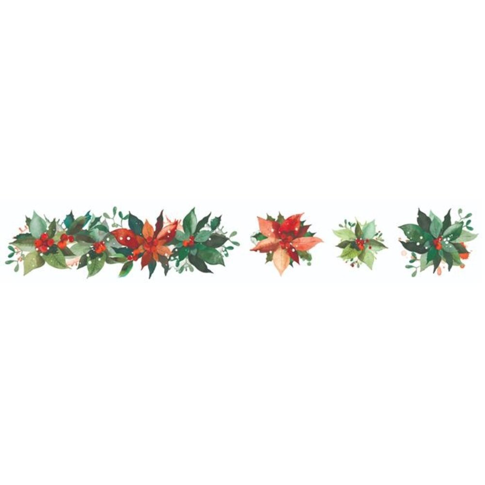 Arden Creative Studio Season of Joy Poinsettia Kiss-Cut PET Tape (ACSCT0005) Arden Creative Studio Season of Joy Poinsettia Kiss-Cut PET Tape (ACSCT0005)