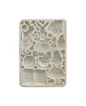 Stamperia Alice in Christmas A5 Silicon Mould (KACMA572) Stamperia Alice in Christmas A5 Silicon Mould (KACMA572)