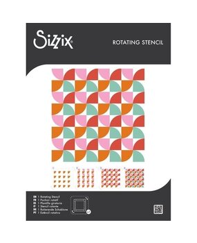 Sizzix Rotating Stencils Candy Kitsch (666982)