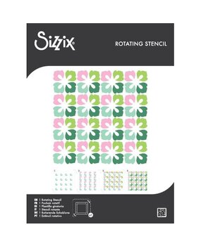 Sizzix Rotating Stencils Flower Power (666983) Sizzix Rotating Stencils Flower Power (666983)