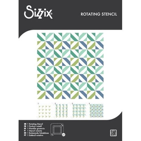 Sizzix Rotating Stencils Geo Blocks (666984)
