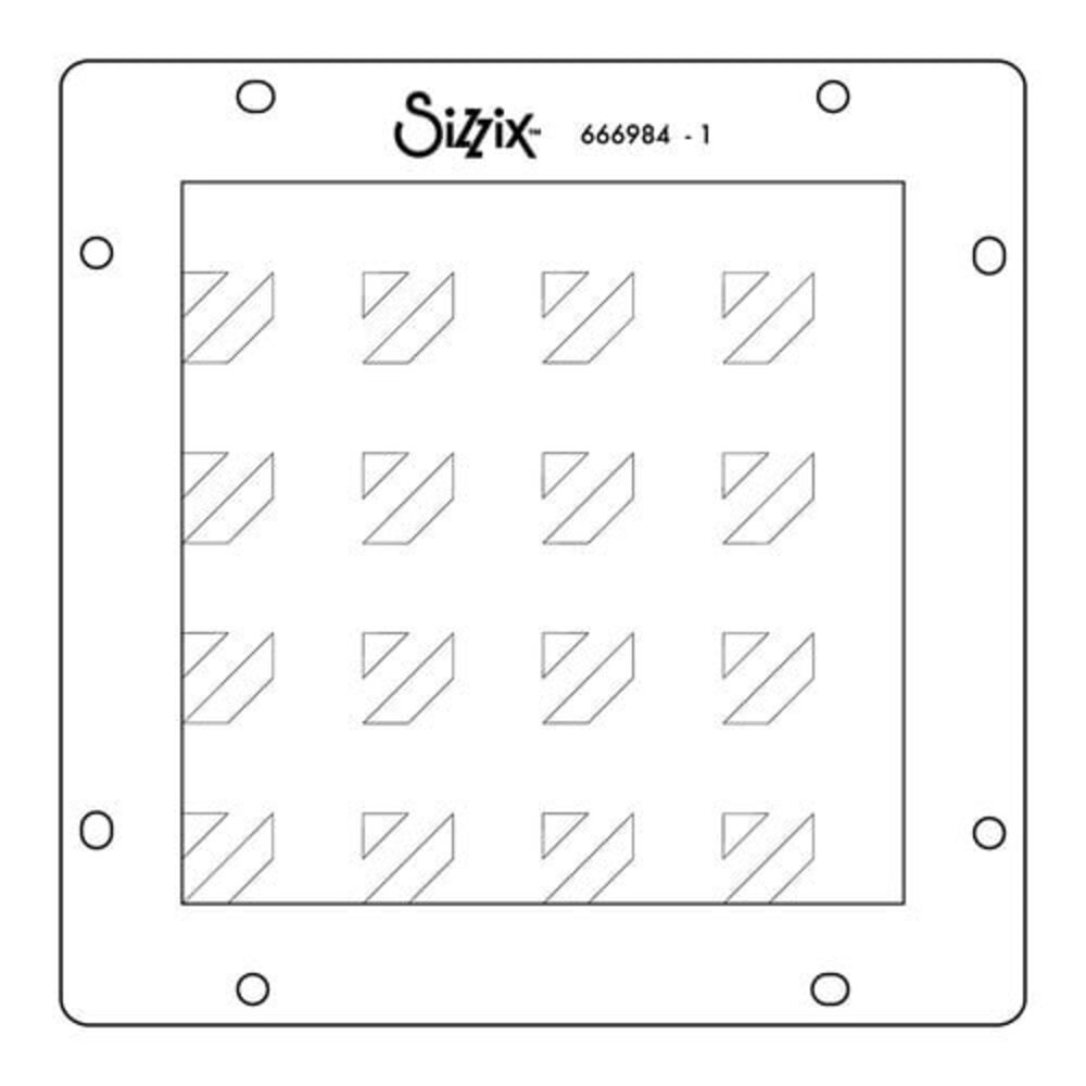Sizzix Rotating Stencils Geo Blocks (666984)