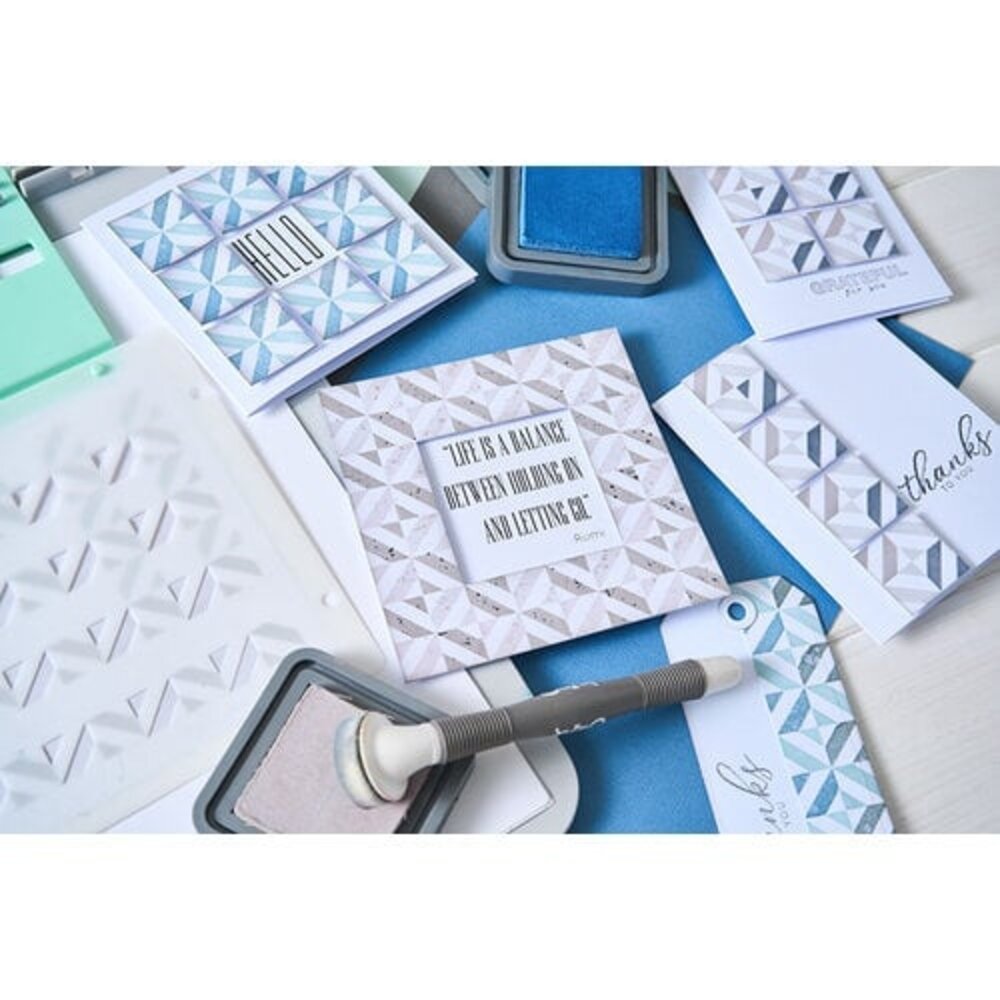 Sizzix Rotating Stencils Geo Blocks (666984)