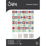 Sizzix Rotating Stencils Retro Vibe (666986)
