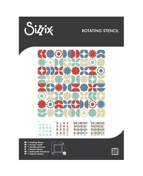 Sizzix Rotating Stencils Retro Vibe (666986)