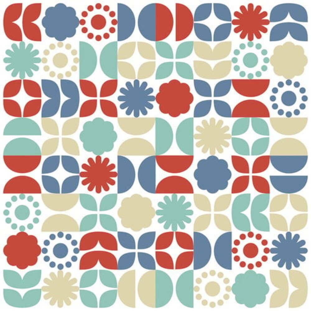 Sizzix Rotating Stencils Retro Vibe (666986)