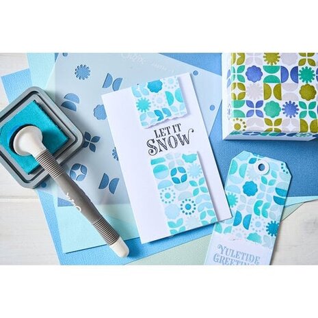 Sizzix Rotating Stencils Retro Vibe (666986)
