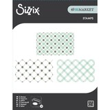 Sizzix 49 and Market Clear Stamps Tartan (667011)