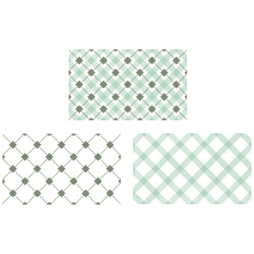 Sizzix 49 and Market Clear Stamps Tartan (667011)