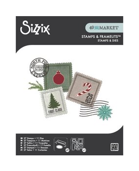 Sizzix 49 and Market Clear Stamps with Framelits Special Delivery (667009) Sizzix 49 and Market Clear Stamps with Framelits Special Delivery (667009)
