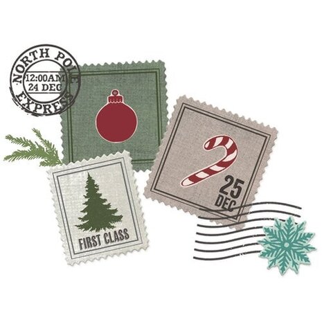 Sizzix 49 and Market Clear Stamps with Framelits Special Delivery (667009) Sizzix 49 and Market Clear Stamps with Framelits Special Delivery (667009)