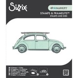 Sizzix 49 and Market Clear Stamps with Framelits Journey Home (667012)