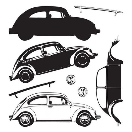 Sizzix 49 and Market Clear Stamps with Framelits Journey Home (667012) Sizzix 49 and Market Clear Stamps with Framelits Journey Home (667012)