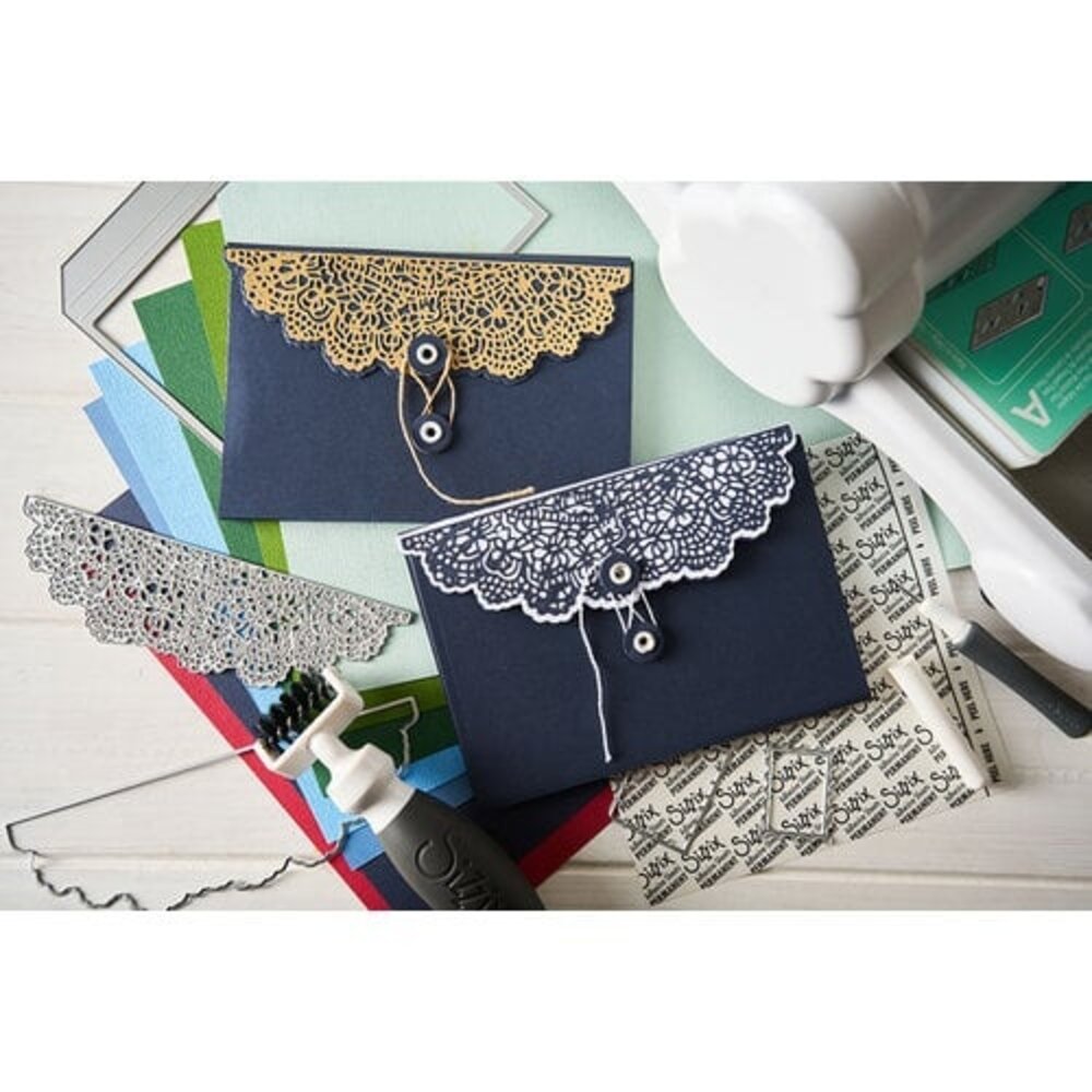 Sizzix 49 and Market Thinlits Die Set Laced Folio (667014)