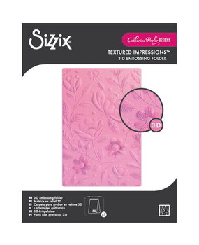 Sizzix Catherine Pooler 3D Textured Impressions Happy Garden (666981)