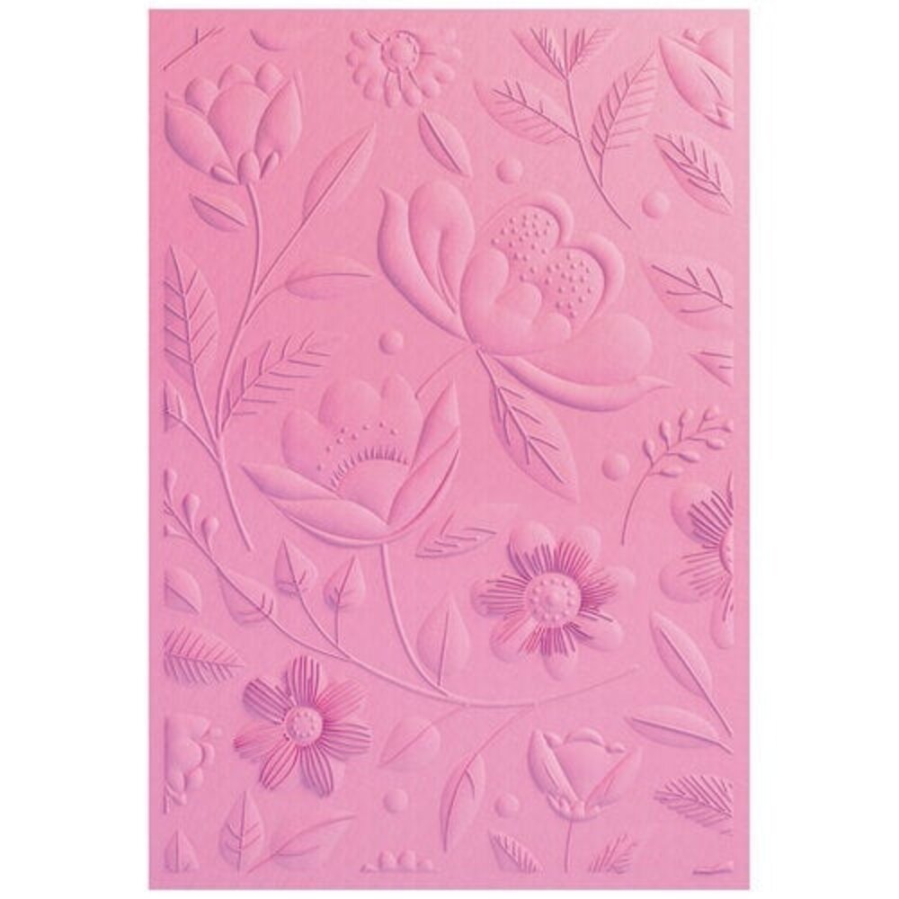 Sizzix Catherine Pooler 3D Textured Impressions Happy Garden (666981)