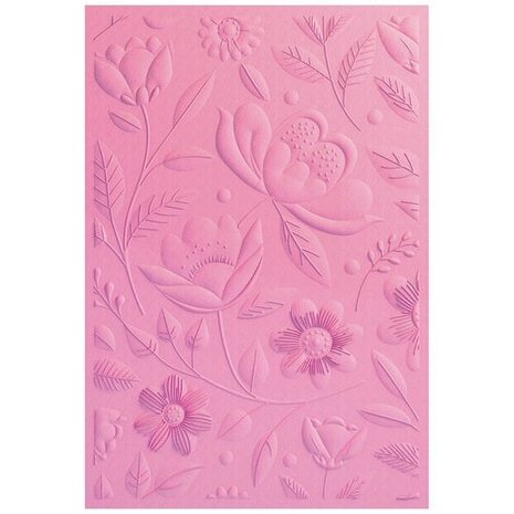 Sizzix Catherine Pooler 3D Textured Impressions Happy Garden (666981)