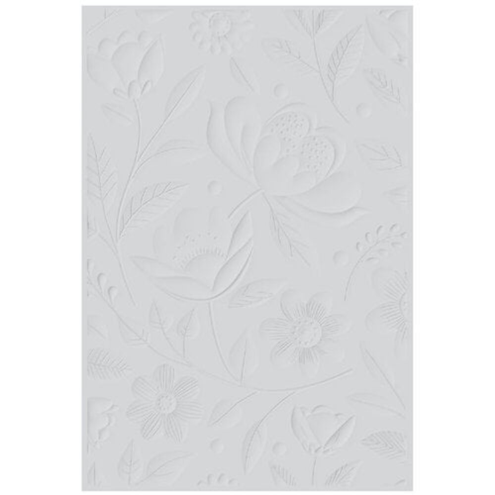 Sizzix Catherine Pooler 3D Textured Impressions Happy Garden (666981)