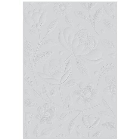 Sizzix Catherine Pooler 3D Textured Impressions Happy Garden (666981)