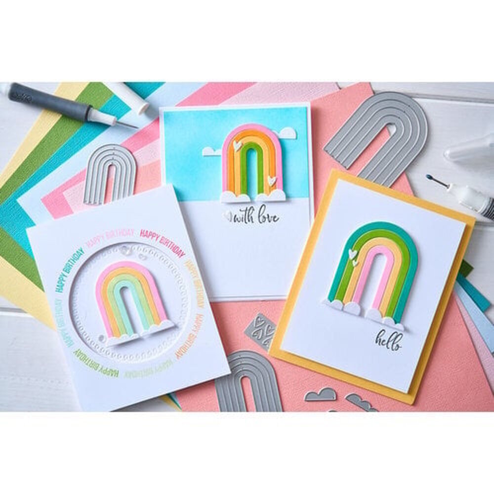 Sizzix Catherine Pooler Clear Stamps Overarching Sentiments (666997)