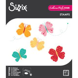 Sizzix Catherine Pooler Clear Stamps Bright Butterflies #1 (666992)