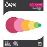 Sizzix Catherine Pooler Framelits Die Set Border Party Circles (666991)