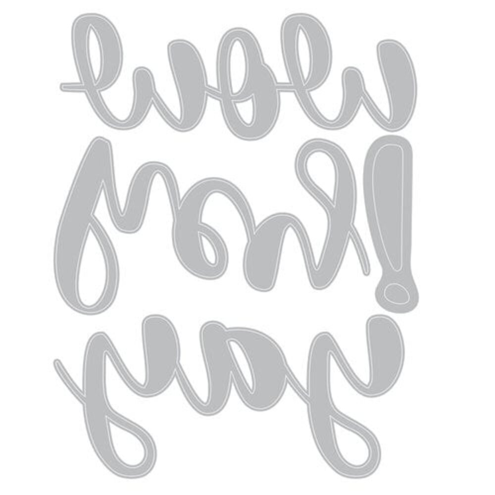 Sizzix Catherine Pooler Thinlits Die Set Exclamation Word (666993) Sizzix Catherine Pooler Thinlits Die Set Exclamation Word (666993)